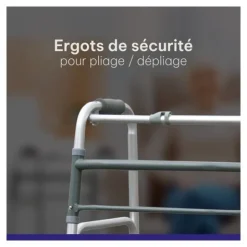Déambulateur pliant et articulé adulte
