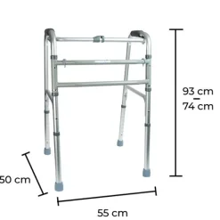 Déambulateur pliant et articulé adulte