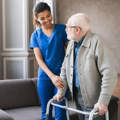 Déambulateur pliant et articulé adulte