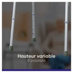 Déambulateur pliant et articulé adulte