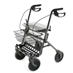 Déambulateur 4 roues avec panier