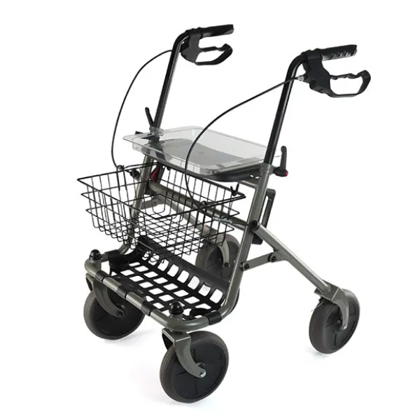 Déambulateur 4 roues avec panier