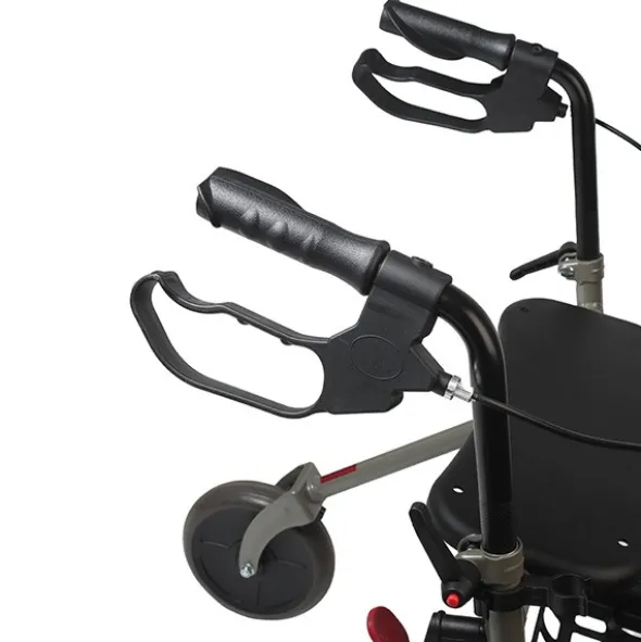 Déambulateur 4 roues avec panier
