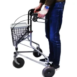 Déambulateur 3 roues pliable aluminium