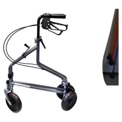 Déambulateur 3 roues pliable aluminium