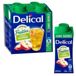 Delical boisson sans sucres fruitées