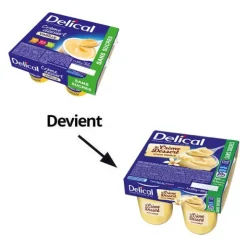 Delical crème dessert HP HC sans sucres