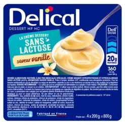 Delical Crème dessert HP HC sans lactose