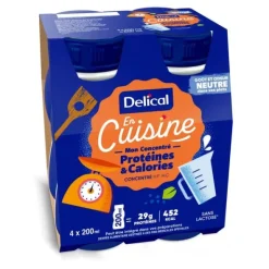 Delical en cuisine Concentré protéines et calories boisson