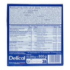 Delical Purée hyperprotéinée et hypercalorique