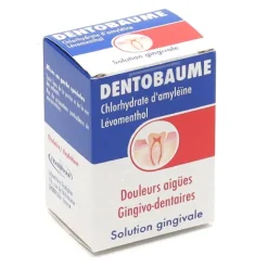 Dentobaume solution gingivale
