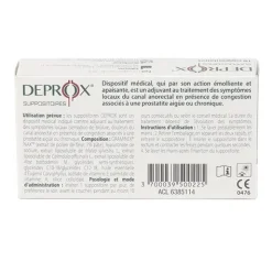 Deprox suppositoires