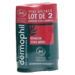 Dermophil Indien Stick Réparation lèvres abîmées Bio