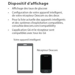 Dexcom G6 capteur par 3