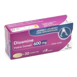 Diosmine 600 mg comprimé Viatris