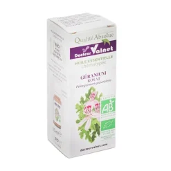 Docteur Valnet huile essentielle de Géranium rosat Bio