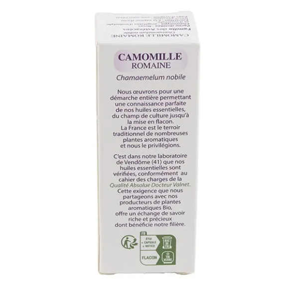 Docteur Valnet huile essentielle de Camomille romaine Bio
