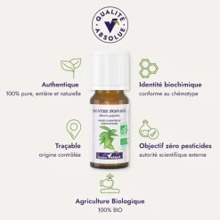 Docteur Valnet Huile essentielle bio Menthe poivrée