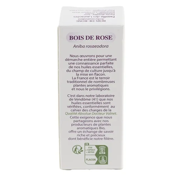 Docteur Valnet huile essentielle de Bois de rose Bio