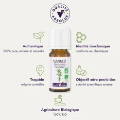 Docteur Valnet huile essentielle Sarriette des montagnes Bio