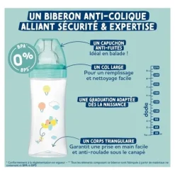Dodie Biberon Tétine plate