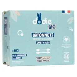 Dodie Coton tiges avec embout sécurité