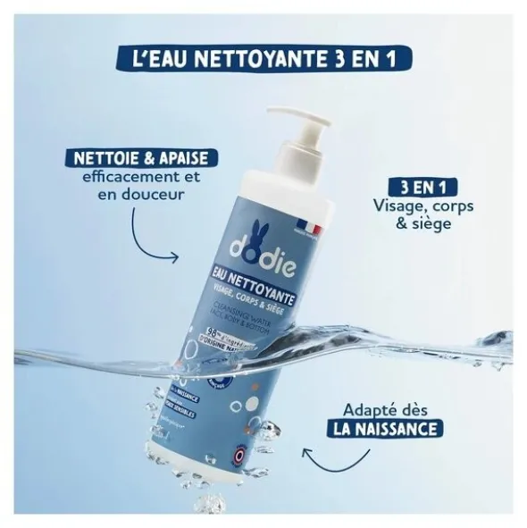 Dodie eau nettoyante bébé
