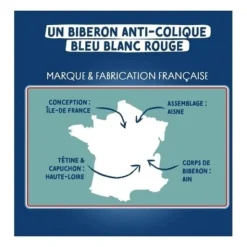 Dodie extra Biberon anti colique tétine multi perforée