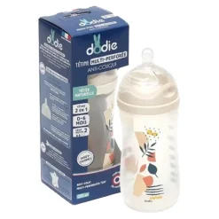 Dodie extra Biberon anti colique tétine multi perforée