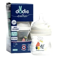 Dodie extra Biberon anti colique tétine multi perforée