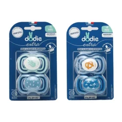 Dodie extra Sucette anatomique silicone +6 mois