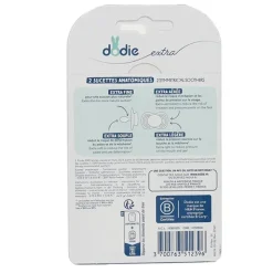 Dodie extra sucette anatomique silicone +18 mois