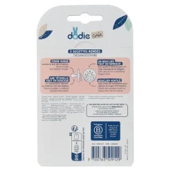 Dodie Gaia Sucette ronde caoutchouc naturel 0-6 mois