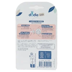 Dodie Gaia Sucette ronde caoutchouc naturel 0-6 mois
