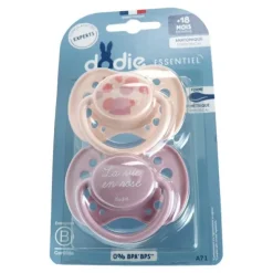 Dodie Sucette anatomique silicone +18 mois