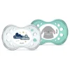 Dodie sucette anatomique silicone +6 mois Nuit