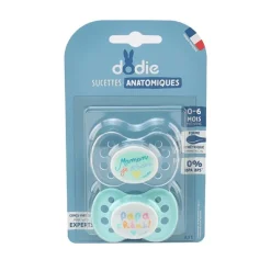 Dodie sucette anatomique silicone 0-6 mois