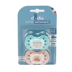 Dodie sucette anatomique silicone 0-6 mois