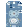 Dodie sucette anatomique silicone +18 mois Nuit