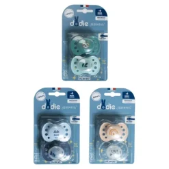 Dodie sucette anatomique silicone +6 mois 2 sucettes