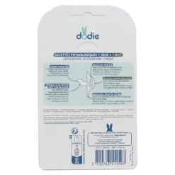 Dodie sucette physiologique silicone 0-6 mois jour nuit