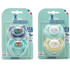 Dodie sucette physiologique silicone +18 mois