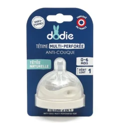 Dodie Tétine multi perforée anti colique