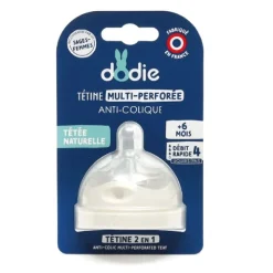 Dodie Tétine multi perforée anti colique