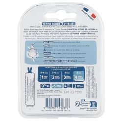 Dodie Tétine ronde anti colique 3 vitesses