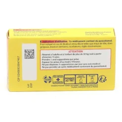 Doliprane 1000 mg adulte suppositoires