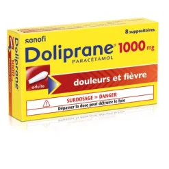 Doliprane 1000 mg adulte suppositoires