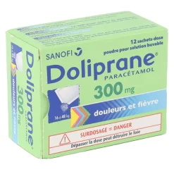 Doliprane 300 mg poudre en sachets