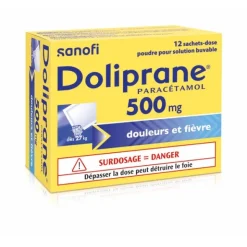 Doliprane 500 mg poudre en sachets