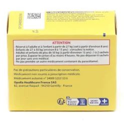Doliprane 500 mg poudre en sachets